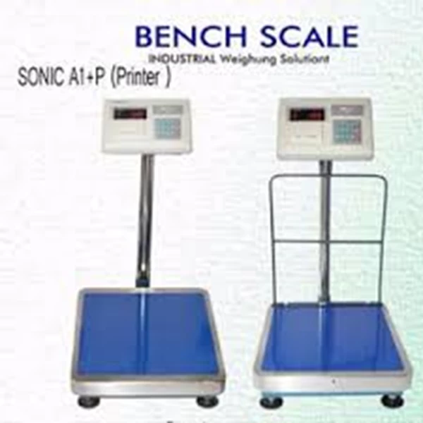 Timbangan Duduk SONIC A1+Printer Kapasitas 15kg - 300kg